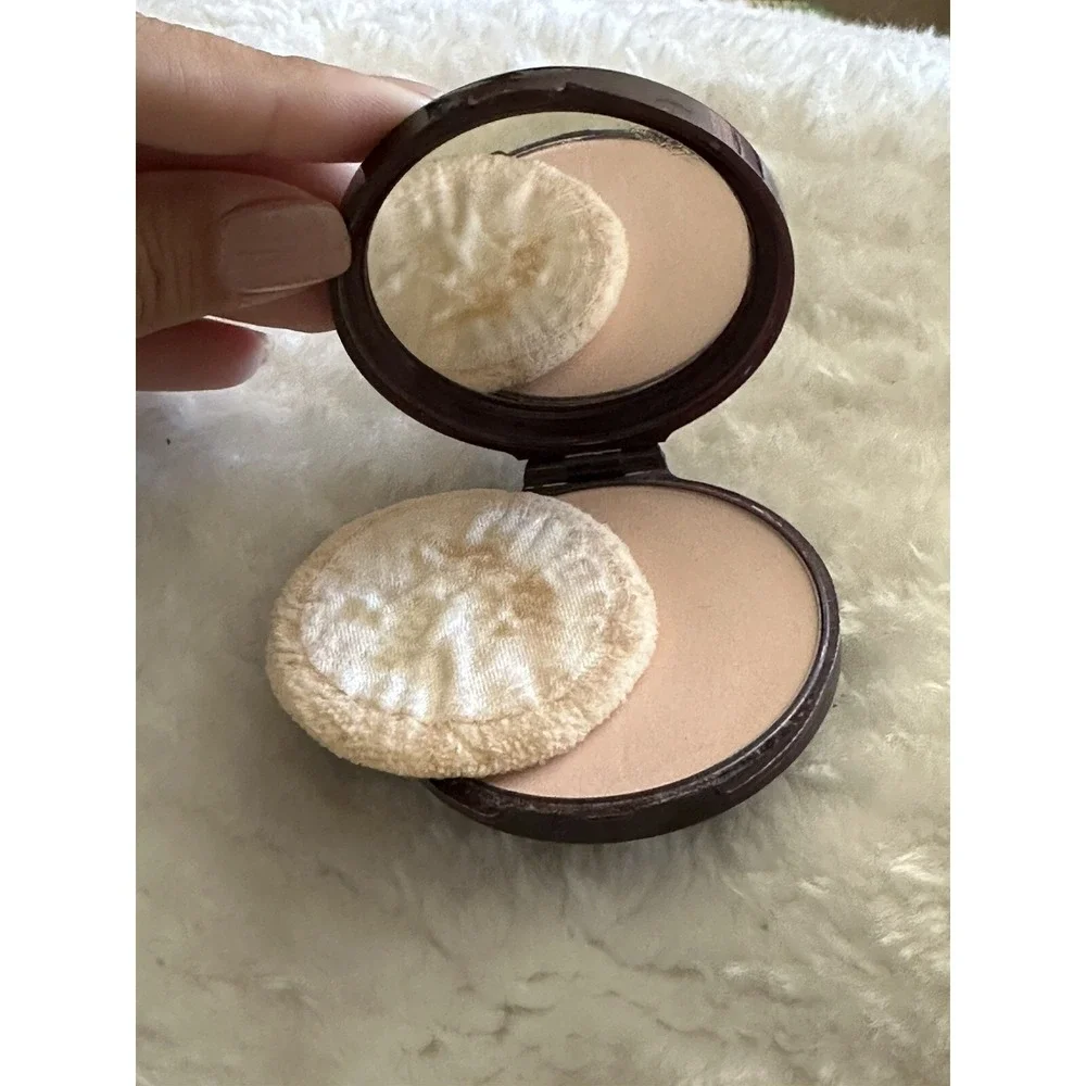 Vintage 1960's Scandia Rose Secret Touch Compact Powder Make Up See Pict RARE